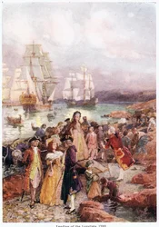 Aterrissagem dos legalistas em 1783